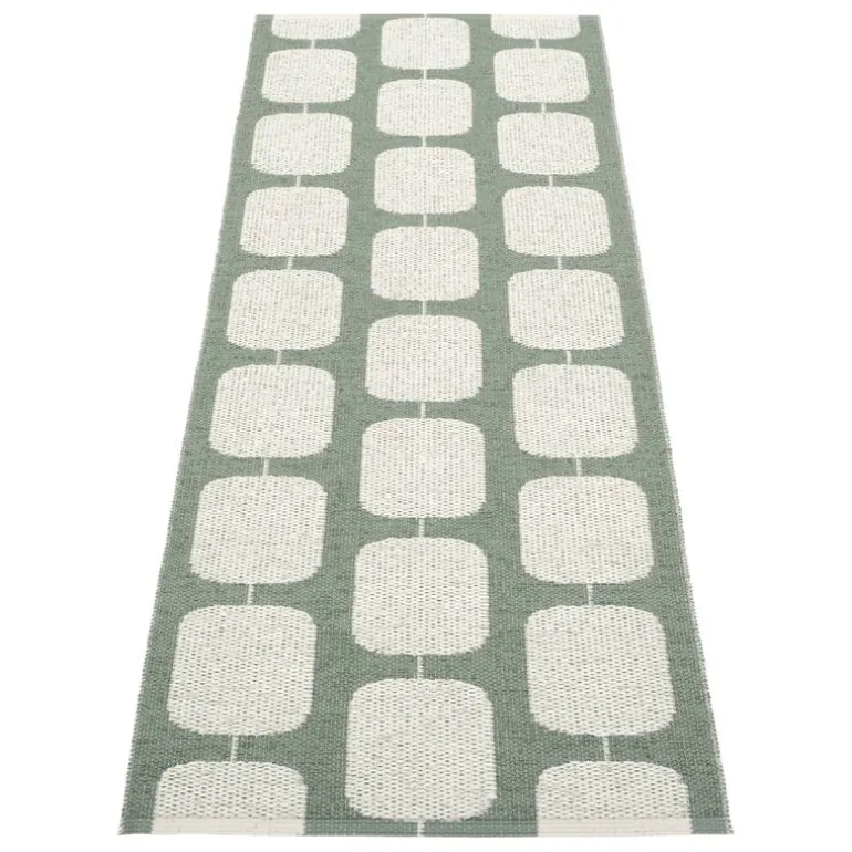 Pappelina Sten matta, 70 x 200 cm, armégrön - grå