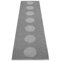 Pappelina Vera 2.0 matta, 70 x 280 cm, grå - granit metallic