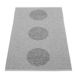 Pappelina Vera 2.0 matta, 70 x 120 cm, grå - granit metallic