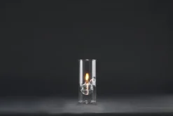 Paustian Wolfard oljelampa, medium, klart glas