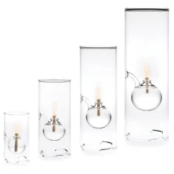 Paustian Wolfard oljelampa, medium, klart glas