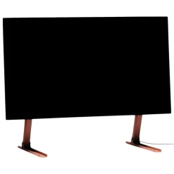 Pedestal Bendy Low tv-bänk, dusty rose