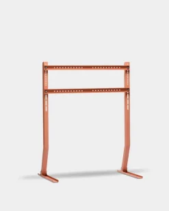 Pedestal Bendy Tall tv-bänk, dusty rose