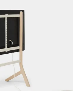 Pedestal Hopper tv-bänk, light oak