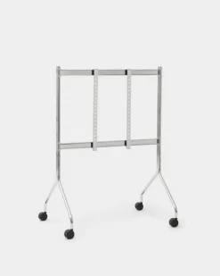 Pedestal Moon Rollin’ tv-bänk, krom