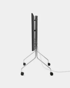 Pedestal Moon Rollin’ tv-bänk, krom