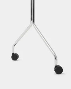 Pedestal Moon Rollin’ tv-bänk, krom