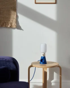 Pedestal Plug-in lampa, pearl