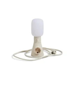 Pedestal Plug-in lampa, pearl
