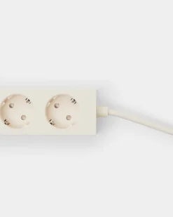 Pedestal Power Bar grenuttag, 2 m, pearl