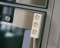 Pedestal Power Bar grenuttag, 2 m, pearl