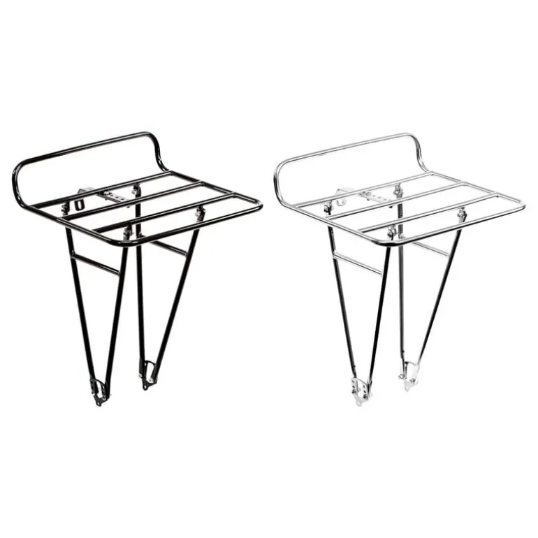 Pelago Bicycles Commuter Front Rack, L, polerat aluminium