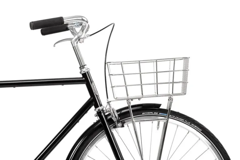 Pelago Bicycles Rasket framkorg/pakethållare, polerat rostfritt stål