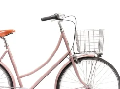 Pelago Bicycles Stainless Front Basket, polerat rostfritt stål