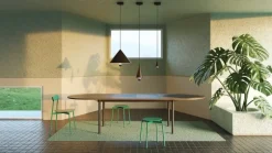 Petite Friture Cherry liten LED-pendellampa, svart