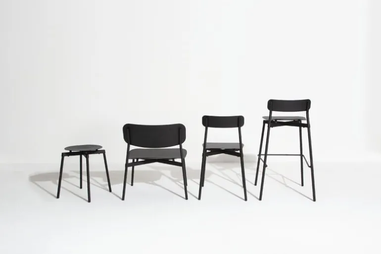 Petite Friture Fromme barstol, 65 cm, svart