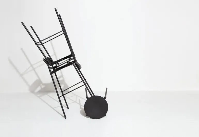 Petite Friture Fromme barstol, 65 cm, svart