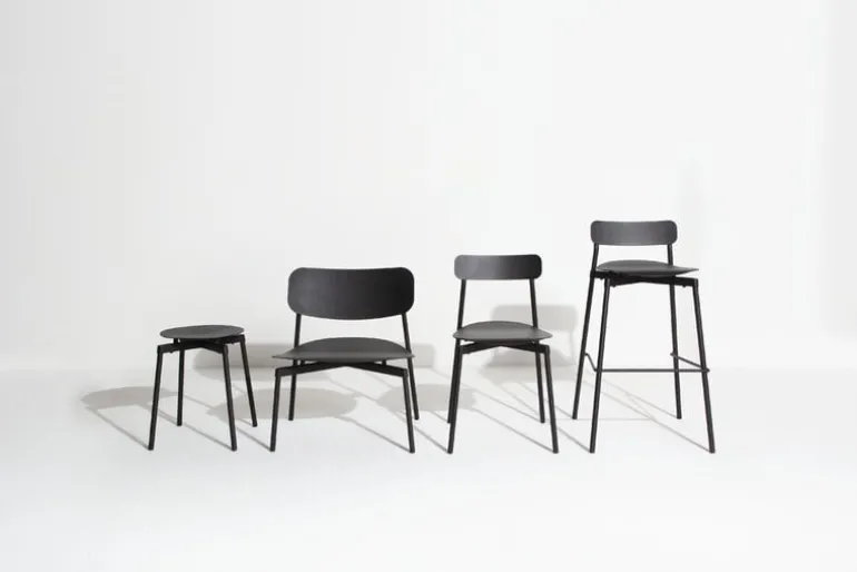 Petite Friture Fromme barstol, 65 cm, svart