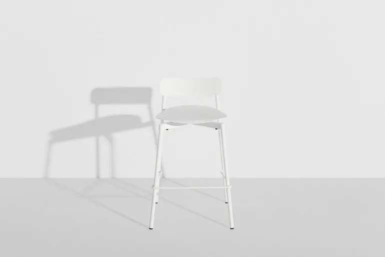 Petite Friture Fromme barstol, 65 cm, vit