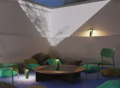 Petite Friture Fromme loungefåtölj, mintgrön