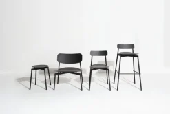 Petite Friture Fromme lounge-stol, svart