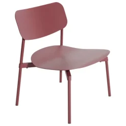 Petite Friture Fromme lounge-stol, brunröd