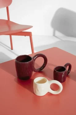 Petite Friture Fromme lounge stol, korall