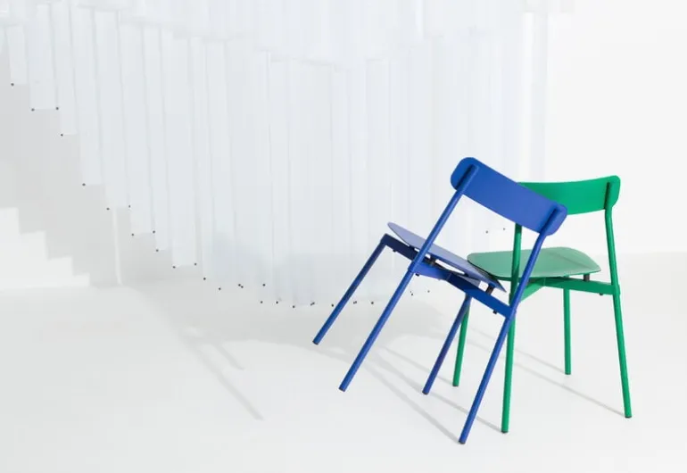 Petite Friture Fromme stol, blå