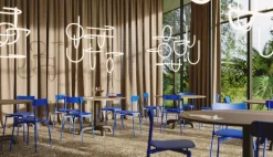 Petite Friture Fromme stol, blå