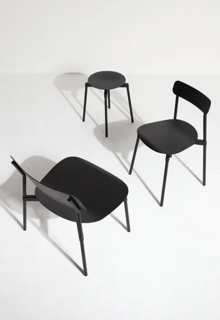 Petite Friture Fromme stol, svart