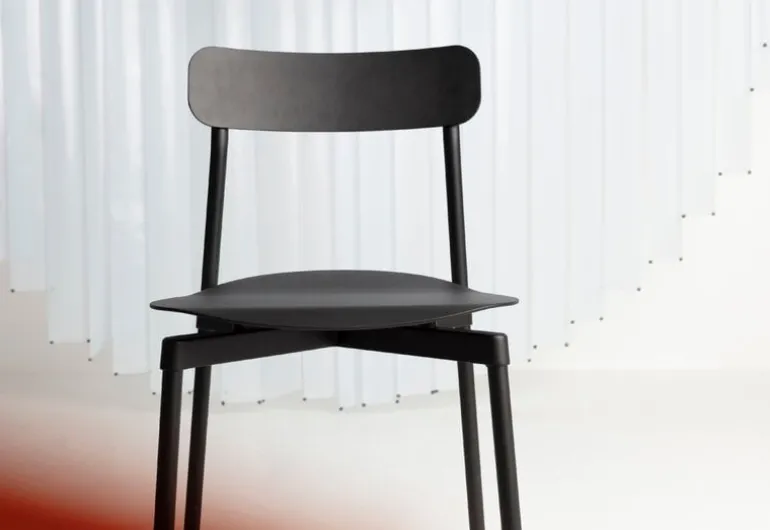 Petite Friture Fromme stol, svart