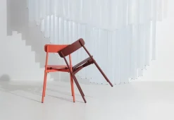 Petite Friture Fromme stol, brunröd