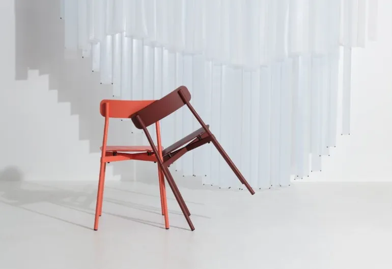 Petite Friture Fromme stol, korall