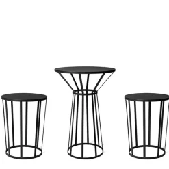 Petite Friture Hollo soffbord, svart