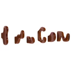 Petite Friture Klump väggkrok, set om 2, brun