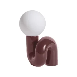 Petite Friture Neotenic bordslampa, 26 cm, körsbär