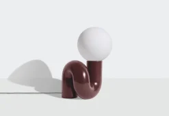 Petite Friture Neotenic bordslampa, 51 cm, körsbär