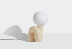 Petite Friture Neotenic bordslampa, 51 cm, vanilj