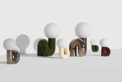 Petite Friture Neotenic bordslampa, 26 cm, vanilj