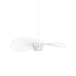 Petite Friture Vertigo pendellampa, 110 cm, vit