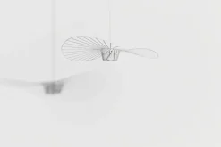 Petite Friture Vertigo pendellampa, 110 cm, vit