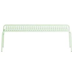 Petite Friture Week-end bänk utan ryggstöd, pastellgrön