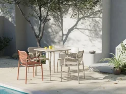 Petite Friture Week-end bridgestol, terrakotta