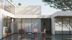 Petite Friture Week-end dubbel bäddsoffa, brunröd