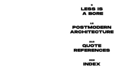 Phaidon Postmodern Architecture: Less is a Bore