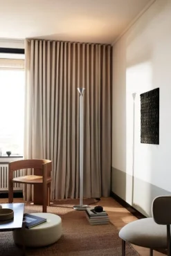 Pholc Apollo 180 golvlampa, aluminium