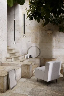 Pholc Apollo 79 pendellampa, black ink - aluminium