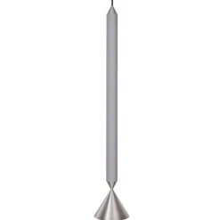 Pholc Apollo 59 pendellampa, light grey - aluminium
