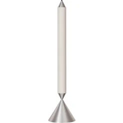 Pholc Apollo 39 pendellampa, vit - polerad aluminium