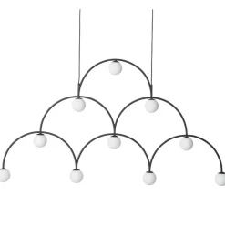 Pholc Bounce 169 pendellampa, svart - opal